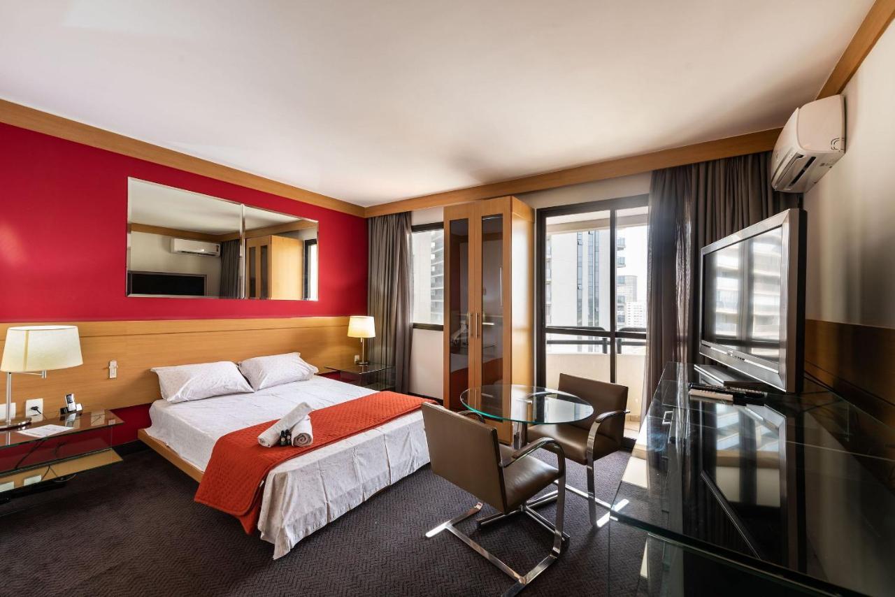 Hotel Qy1207 Flat Na Faria Lima Com Vaga De Garagem São Paulo