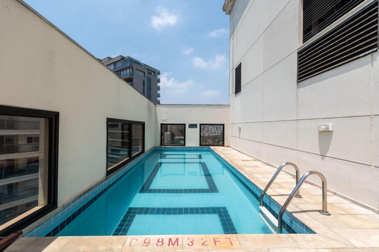 Hotel Qy1207 Flat Na Faria Lima Com Vaga De Garagem São Paulo