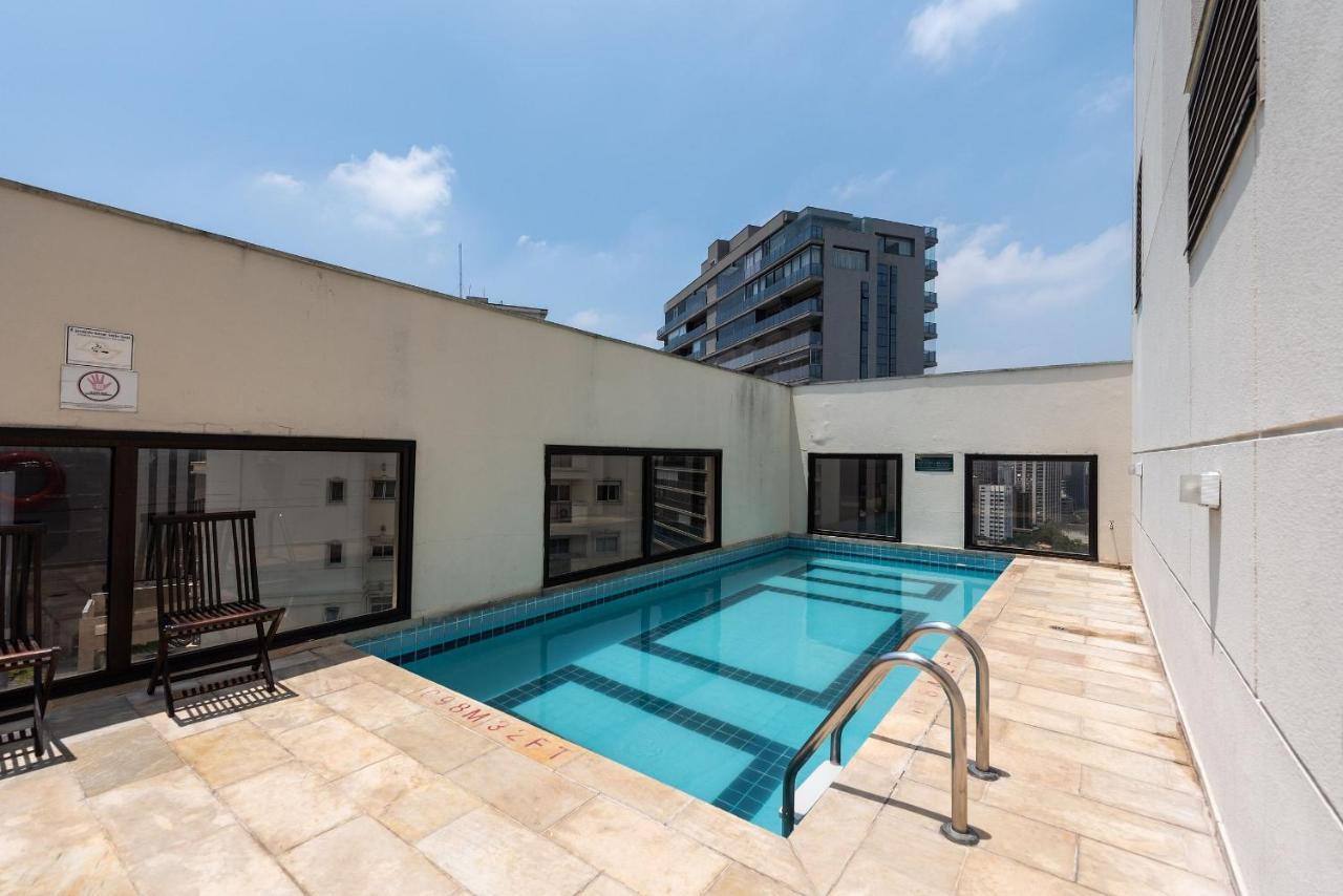 Qy1207 Flat Na Faria Lima Com Vaga De Garagem